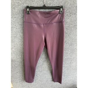 ZYIA Active Leggings Womens 8-10 Glossy Purple. A95